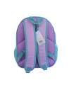 G674,Ghiozdan St.Majewski Frozen - Magic of Nature, 38cm, 3 compartimente, 2 buzunare, bleu cu mov