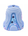 G755,Ghiozdan St.Majewski LOOZZ Happy Cats, 41cm, 3 compartimente, 1 buzunar, roz cu bleu
