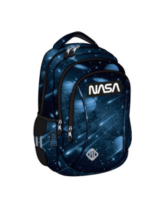 G684,Ghiozdan St.Majewski St.Right Nasa, 39cm, 3 compartimente, bleumarin