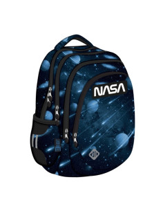 G685,Ghiozdan St.Majewski St.Right Nasa, 42cm, 4 compartimente, bleumarin