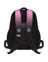 G701,Ghiozdan St.Majewski St.Right Pink Gradient, 42cm, 4 compartimente, 1 buzunar, negru cu roz