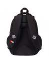 G709,Ghiozdan St.Majewski St.Right Black, 46cm, 3 compartimente, 2 buzunare, negru