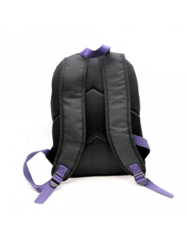 G612,Ghiozdan St.Majewski Wednesday si Enid, 40cm, 1 compartiment, negru, 690945