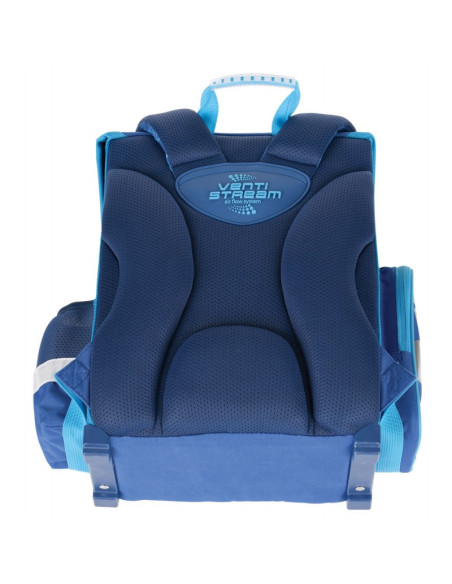 G370,Ghiozdan St.Majewski Bambino Gamer, 1 compartiment, 3 buzunare, albastru, 629297