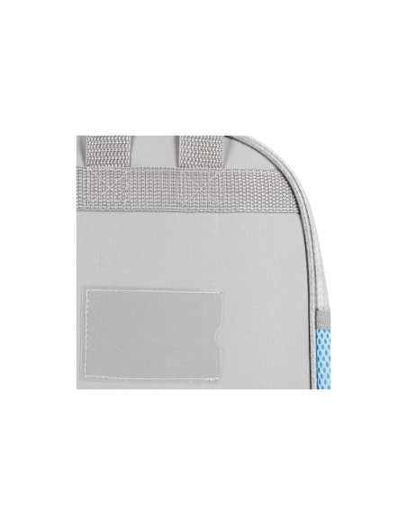 G487,Ghiozdan Starpak Kitty, 1 compartiment, 3 buzunare, gri cu bleu, 485895