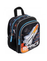 G513,Ghiozdan St.Majewski Bambino Space, gradinita, 1 compartiment, 3 buzunare, negru, 650666