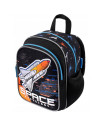 G513,Ghiozdan St.Majewski Bambino Space, gradinita, 1 compartiment, 3 buzunare, negru, 650666