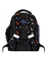 G514,Ghiozdan St.Majewski Bambino Space, 2 compartimente, 3 buzunare, negru, 650703