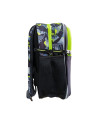 G515,Ghiozdan St.Majewski Bambino TRex, 1 compartiment, 3 buzunare, negru cu verde, 650635