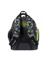 G516,Ghiozdan St.Majewski Bambino TRex, 2 compartimente, 2 buzunare, negru cu verde, 650512