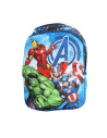 G505,Ghiozdan St.Majewski Avengers, gradinita, 2 compartimente, 2 buzunare, albastru, 651373