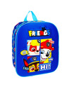 G490,Ghiozdan Starpak Paw Patrol, gradinita, 1 compartiment, albastru, 485999