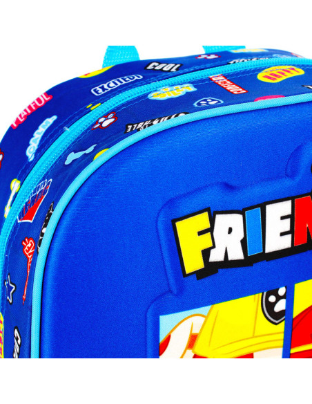 G490,Ghiozdan Starpak Paw Patrol, gradinita, 1 compartiment, albastru, 485999