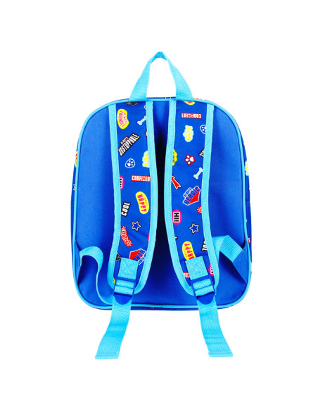 G490,Ghiozdan Starpak Paw Patrol, gradinita, 1 compartiment, albastru, 485999
