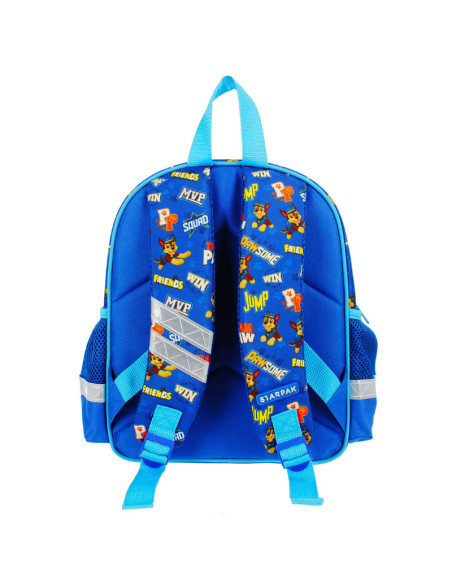 G493,Ghiozdan Starpak Paw Patrol, gradinita, 1 compartiment, 2 buzunare, albastru, 485965
