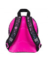 G614,Ghiozdan St.Majewski Monster High, 30cm, gradinita, 2 compartimente, negru cu mov, D6 / 661396