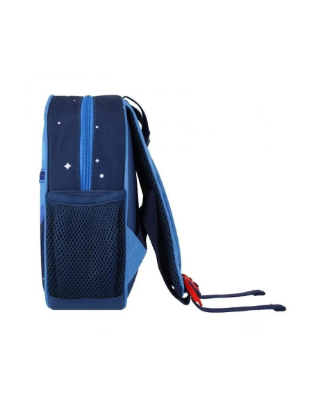G585,Ghiozdan gradinita Starpak Astronaut, 26cm, 1 compartiment, negru cu albastru, 527200
