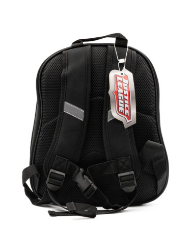 G574,Ghiozdan gradinita Ridaz DC Justice League Superman, 35cm, 1 compartiment, 3D, albastru, 91104W