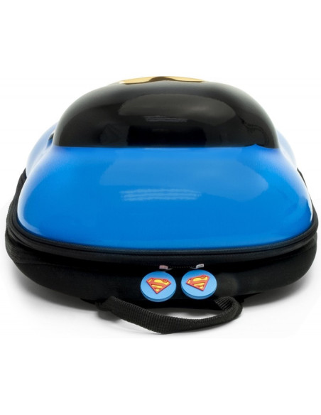 G574,Ghiozdan gradinita Ridaz DC Justice League Superman, 35cm, 1 compartiment, 3D, albastru, 91104W