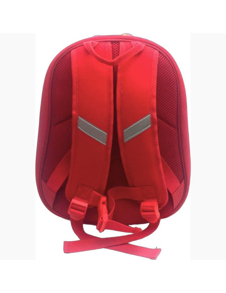 G575,Ghiozdan gradinita Ridaz DC Justice League Wonder Woman, 35cm, 1 compartiment, 3D, rosu, 91105W