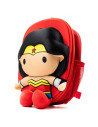 G577,Ghiozdan gradinita Ridaz DC Justice League Wonder Woman, 23cm, 1 compartiment, 3D, rosu, 91109P