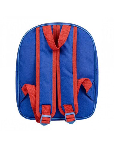 G628,Ghiozdan gradinita Cerda Sonic The Hedgehog, 30cm, 1 compartiment, 1 buzunar, albastru