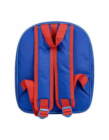 G628,Ghiozdan gradinita Cerda Sonic The Hedgehog, 30cm, 1 compartiment, 1 buzunar, albastru