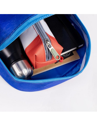 G628,Ghiozdan gradinita Cerda Sonic The Hedgehog, 30cm, 1 compartiment, 1 buzunar, albastru