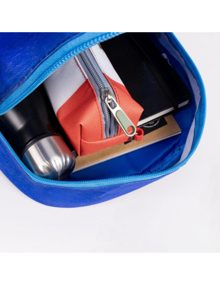 G628,Ghiozdan gradinita Cerda Sonic The Hedgehog, 30cm, 1 compartiment, 1 buzunar, albastru