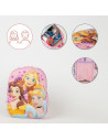 G629,Ghiozdan gradinita Cerda Disney Princess 3D, 31cm, 1 compartiment, roz