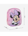 G630,Ghiozdan gradinita Cerda Disney Minnie 3D, 31cm, 1 compartiment, roz cu mov