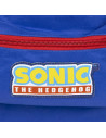 G634,Ghiozdan gradinita Cerda Sonic The Hedgehog, 27cm, 1 compartiment, 1 buzunar, albastru