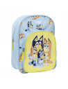 G636,Ghiozdan gradinita Cerda Bluey Family, 35cm, 1 compartiment, 1 buzunar, bleu cu galben