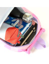 G645,Ghiozdan gradinita Cerda Minnie 3D, 37cm, 1 compartiment, tip troller, roz, 37030