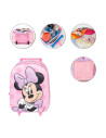G645,Ghiozdan gradinita Cerda Minnie 3D, 37cm, 1 compartiment, tip troller, roz, 37030