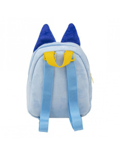 G655,Ghiozdan gradinita mini Cerda Bluey, 22cm, 1 compartiment, material catifelat, bleu cu galben, 33099 2