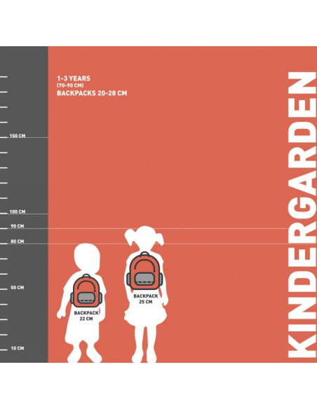 G655,Ghiozdan gradinita mini Cerda Bluey, 22cm, 1 compartiment, material catifelat, bleu cu galben, 33099