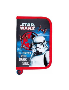 P3303,Penar neechipat St.Majewski Star Wars Follow DarkSide, 1 fermoar, 2 extensii, negru cu rosu, 34734