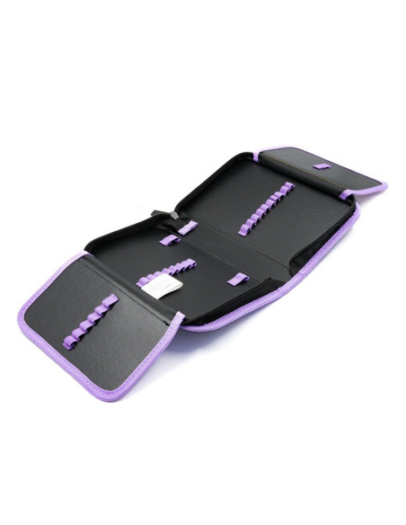 P4374,Penar neechipat Starpak Unicorn, 1 fermoar, 2 extensii, negru cu mov, 527204