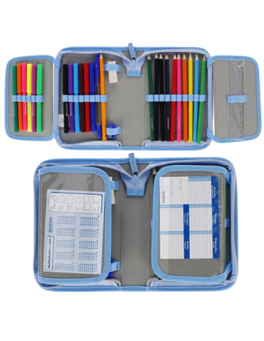 P4548,Penar echipat Starpak Doggy, 1 fermoar, 2 extensii, bleu, 506514