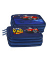 P4549,Penar echipat Starpak Hot Wheels, 3 fermoare, bleumarin, 486071
