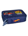P4549,Penar echipat Starpak Hot Wheels, 3 fermoare, bleumarin, 486071