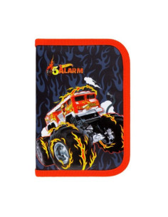 P4584,Penar neechipat St.Majewski Hot Wheels, 1 fermoar, 2 extensii, negru cu rosu