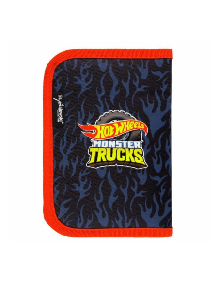 P4584,Penar neechipat St.Majewski Hot Wheels, 1 fermoar, 2 extensii, negru cu rosu