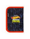 P4584,Penar neechipat St.Majewski Hot Wheels, 1 fermoar, 2 extensii, negru cu rosu