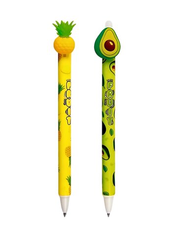 Set 2 pixuri cu cerneala termosensibila Cresco, Motiv tropical