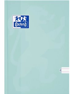 Caiet A5 Oxford Touch Pastel, 96 file, hartie optik 90 g/mp, Dictando, Albastru
