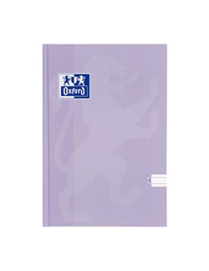 Caiet A5 Oxford Touch Pastel, 96 file, hartie optik 90 g/mp, Dictando, Mov