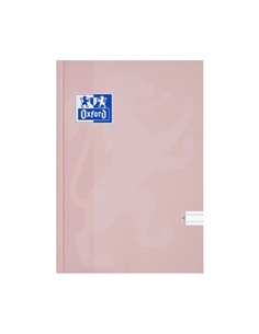 Caiet A5 Oxford Touch Pastel, 96 file, hartie optik 90 g/mp, Dictando, Roz