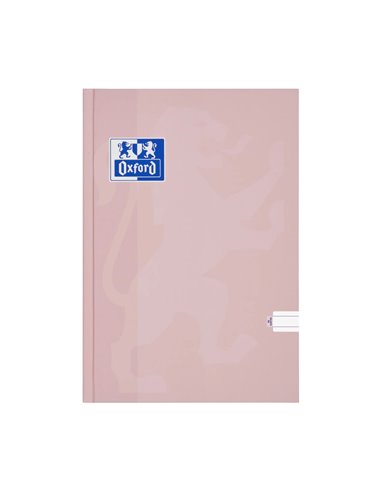Caiet A5 Oxford Touch Pastel, 96 file, hartie optik 90 g/mp, Dictando, Roz